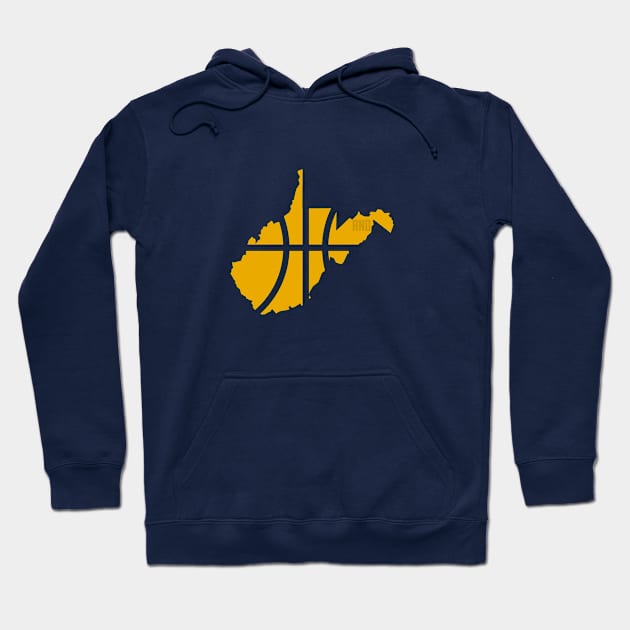 West Virginia Basketball Hoodie by And1Designs